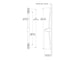 Keeney Mfg Sliding Bar Kit with 69" Flexible Hose, Polished Chrome, Indoor / Outdoor: Indoor B90-230 - alternate 2